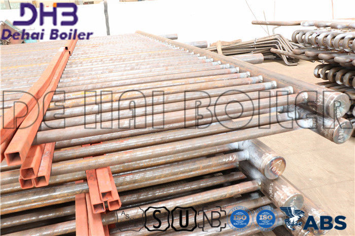 Utility Heating Coil For Furnace Gas Fired Fuel Water Tube Natural Circulation